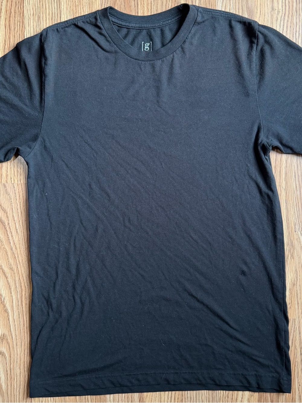 George Black Short Sleeve Crewneck Tee